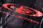 Hellstar Studios Flame Logo Vintage Wash Cotton T-Shirt - Black - product image 7
