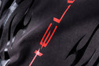 Hellstar Studios Flame Logo Vintage Wash Cotton T-Shirt - Black - product image 12