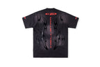 Hellstar Studios Flame Logo Vintage Wash Cotton T-Shirt - Black - product image 2