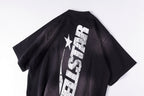Hellstar Studios Flame Face Vintage Wash Cotton T-Shirt - Black - product image 10