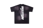 Hellstar Studios Flame Face Vintage Wash Cotton T-Shirt - Black - product image 2