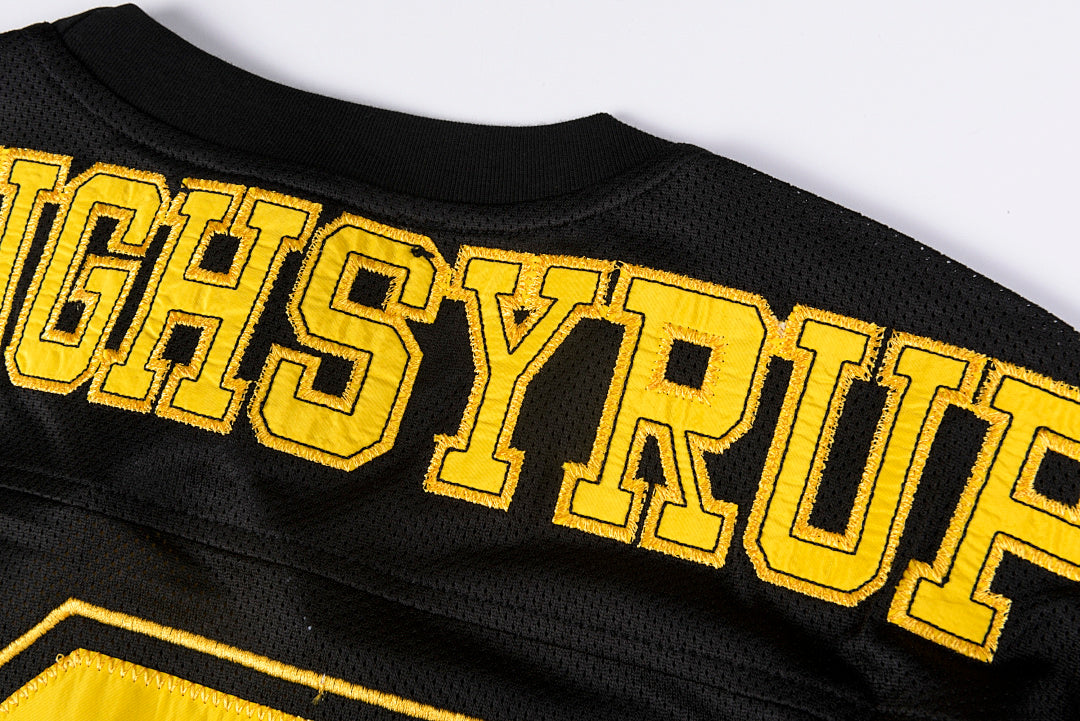 That's A Awful Lot of Cough Syrup No. 16 Embroidered Jersey T-Shirt - Black / Blue / Red - product image 12