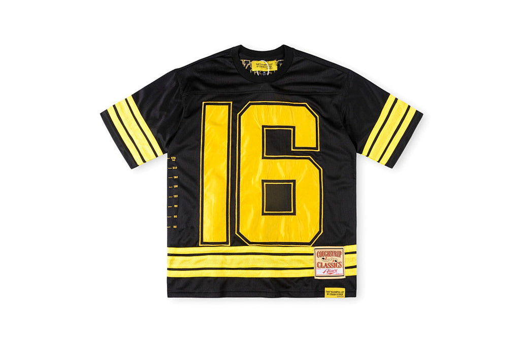 That's A Awful Lot of Cough Syrup No. 16 Embroidered Jersey T-Shirt - Black / Blue / Red - product image 16