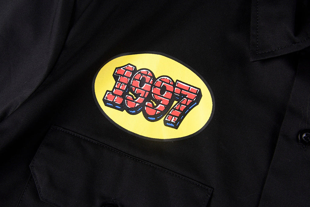 That's A Awful Lot of Cough Syrup Harlem Eagle Patch Work Shirt - Black - product image 7