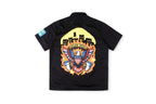 That's A Awful Lot of Cough Syrup Harlem Eagle Patch Work Shirt - Black - product image 2