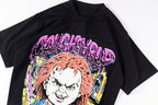 That's A Awful Lot of Cough Syrup Chucky Graphic Cotton T-Shirt - Black - product image 9