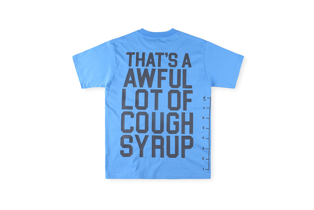 That's A Awful Lot of Cough Syrup Measurement Logo Cotton T-Shirt - Black - product image 7