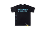 That's A Awful Lot of Cough Syrup Measurement Logo Cotton T-Shirt - Black - product image 10
