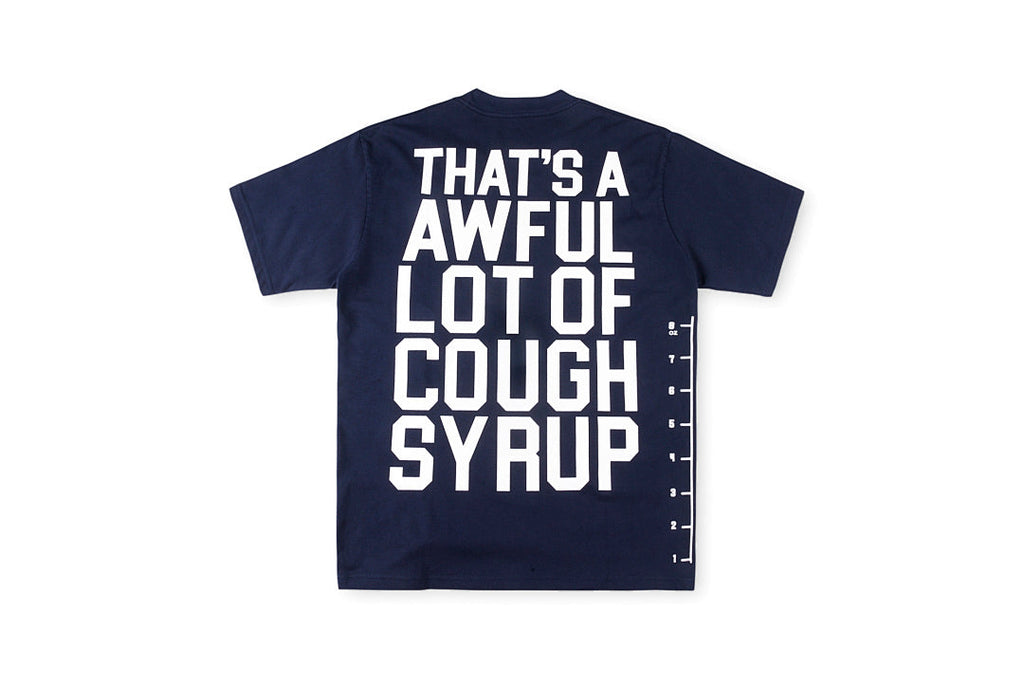 That's A Awful Lot of Cough Syrup Measurement Logo Cotton T-Shirt - Black - product image 13