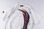 Hellstar Studios Signature Racing Logo Graphic T-Shirt - Light Gray - product image 9