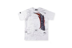 Hellstar Studios Signature Racing Logo Graphic T-Shirt - Light Gray - product image 1