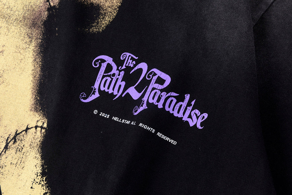 Hellstar Studios Path 2 Paradise Hand Graphic T-Shirt - Black - product image 7