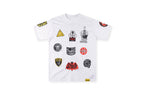 That's A Awful Lot of Cough Syrup Multi-Patch Graphic T-Shirt - Charcoal / Light Gray - product image 1