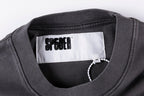 Sp5der 555555 Star Graphic T-Shirt - Charcoal / Light Gray - product image 4