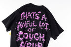 That's A Awful Lot of Cough Syrup Heart Cup Graphic T-Shirt - Black / Light Gray - product image 11