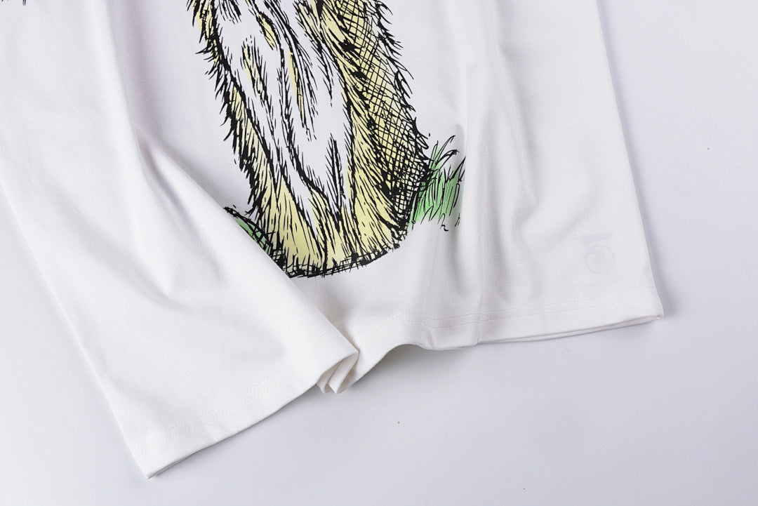 Hellstar Studios The Path to Paradise Lamb Graphic T-Shirt - Light Gray - product image 11