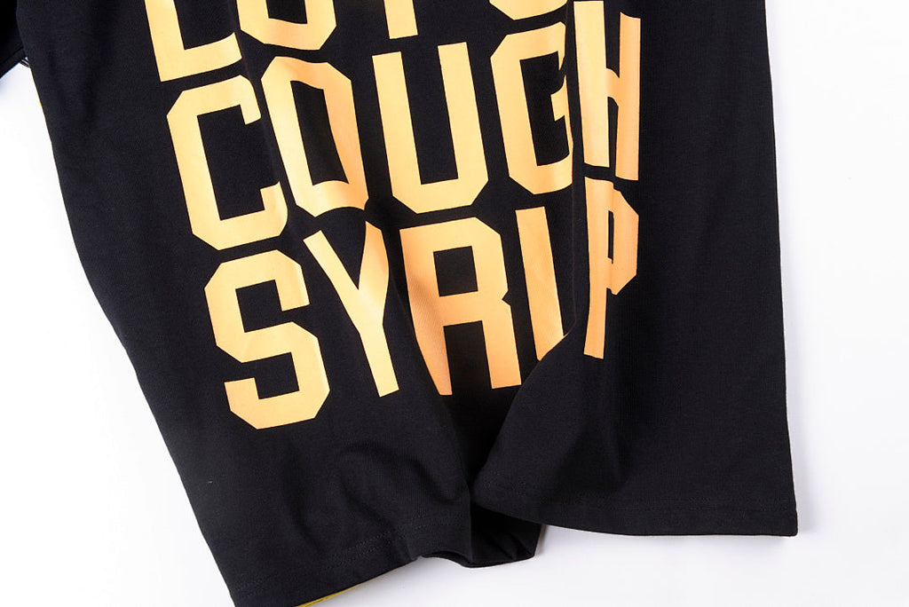 That's A Awful Lot of Cough Syrup Mona Lisa Graphic T-Shirt - Black - product image 10