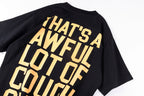 That's A Awful Lot of Cough Syrup Mona Lisa Graphic T-Shirt - Black - product image 11