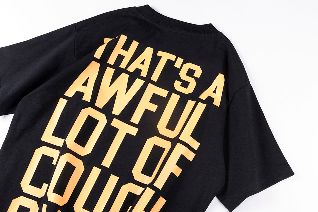 That's A Awful Lot of Cough Syrup Mona Lisa Graphic T-Shirt - Black - product image 11