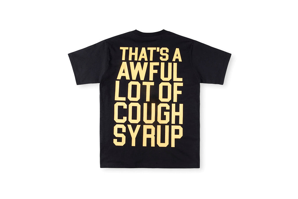 That's A Awful Lot of Cough Syrup Mona Lisa Graphic T-Shirt - Black - product image 2