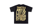 That's A Awful Lot of Cough Syrup Mona Lisa Graphic T-Shirt - Black - product image 2