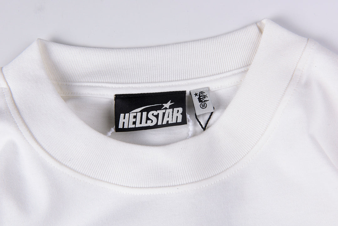 Hellstar Studios Path to Paradise Cartoon Graphic T-Shirt - Light Gray - product image 3
