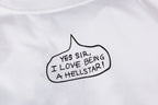 Hellstar Studios Path to Paradise Cartoon Graphic T-Shirt - Light Gray - product image 10