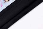 Vertabrae Eagle City Graphic Ringer T-Shirt - Black - product image 3