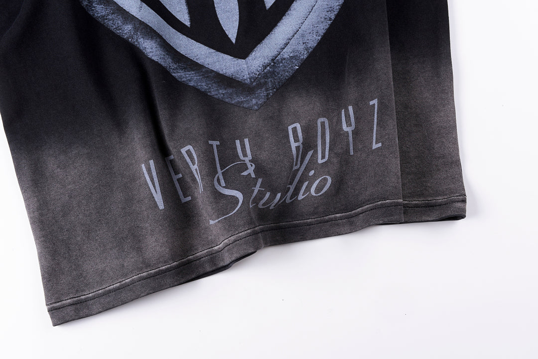 Vertabrae Very Boyz Studio Logo Graphic Ringer T-Shirt - Black - product image 6