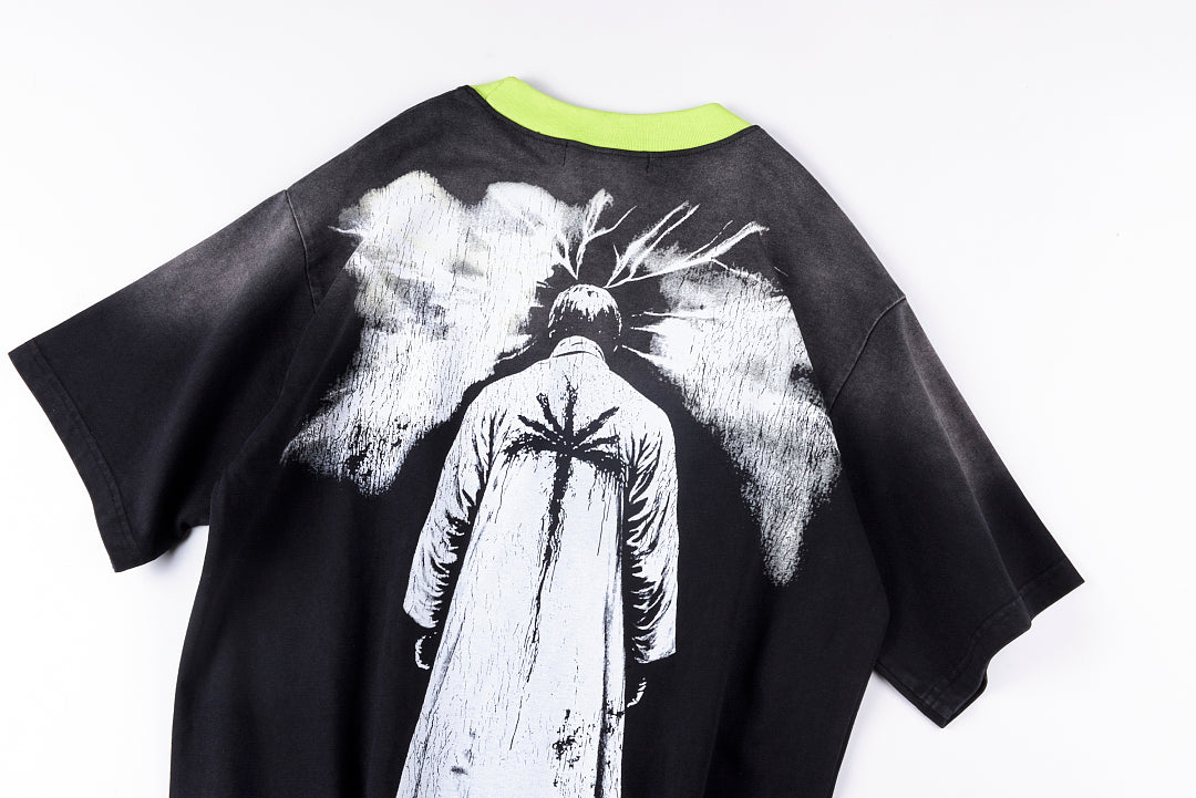 Vertabrae Very Boyz Studio Logo Graphic Ringer T-Shirt - Black - product image 11