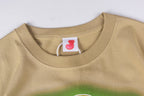 Jellybean Floral Skull Graphic T-Shirt - Beige - product image 4