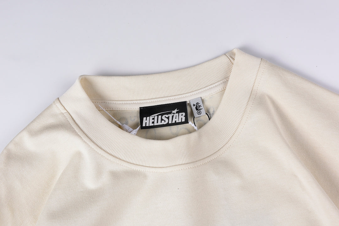 Hellstar Studios Om Eyes Cartoon Graphic T-Shirt - Light Gray Mint - product image 6