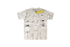 Hellstar Studios Om Eyes Cartoon Graphic T-Shirt - Light Gray Mint - product image 2