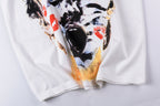 Hellstar Studios Lipstick Scream Portrait Graphic T-Shirt - Light Gray - product image 7