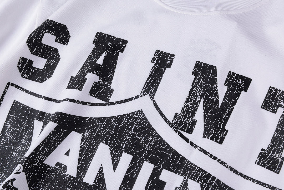 Saint Vanity Shield Logo Graphic T-Shirt - Light Gray - product image 6