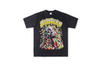 Jellybean Candy Monster Graphic Washed T-Shirt - Charcoal Navy - product image 1