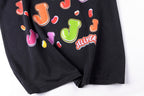 Jellybean Mad Scientist Candy Graphic T-Shirt - Charcoal Navy - product image 10