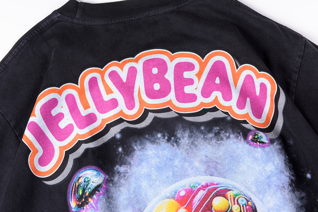 Jellybean Candy Monster Graphic T-Shirt - Charcoal Navy - product image 8