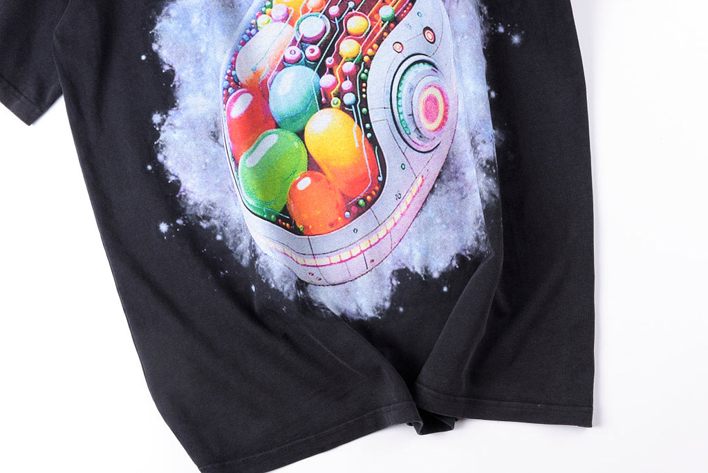 Jellybean Candy Monster Graphic T-Shirt - Charcoal Navy - product image 10