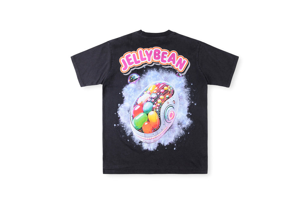 Jellybean Candy Monster Graphic T-Shirt - Charcoal Navy - product image 2