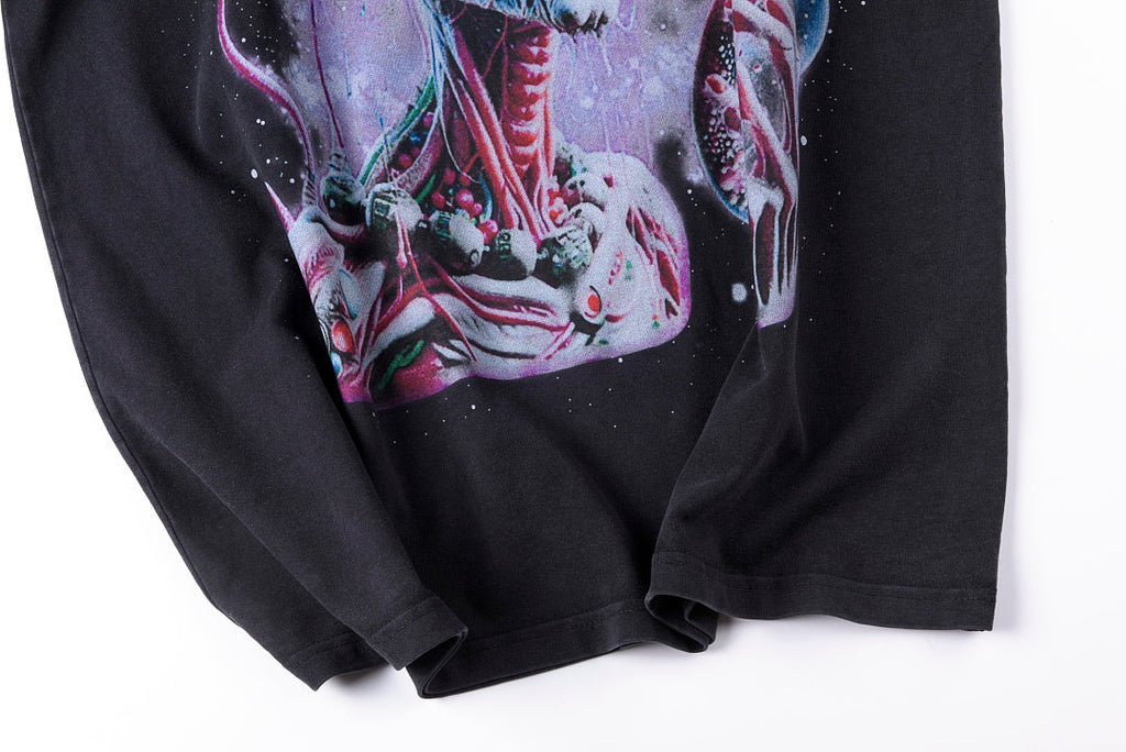 Jellybean Alien Vr Graphic T-Shirt - Charcoal Navy - product image 6