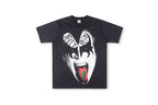 Jellybean Kiss Me Graphic Washed T-Shirt - Charcoal - product image 1