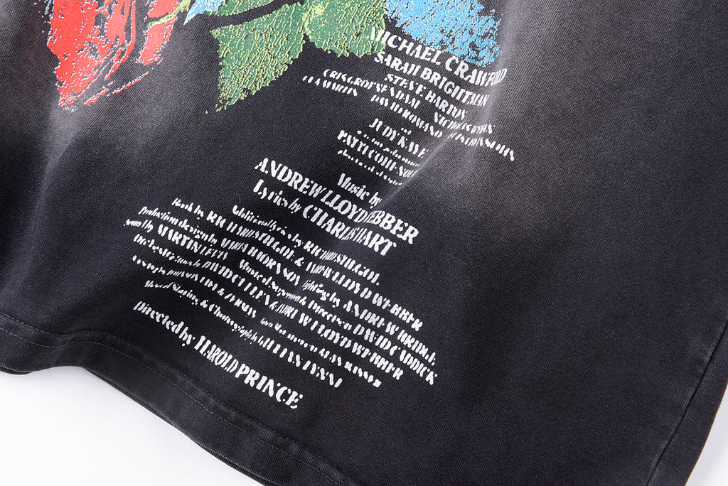 Hellstar Path to Paris Phantom Rose Washed T-Shirt - Charcoal - product image 6
