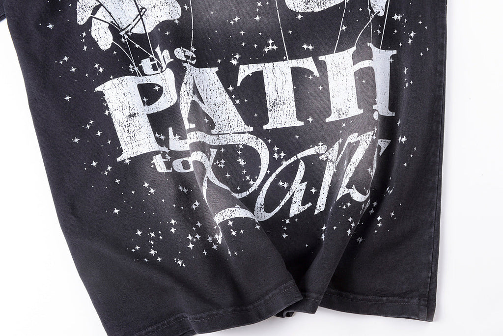 Hellstar Path to Paris Phantom Rose Washed T-Shirt - Charcoal - product image 13