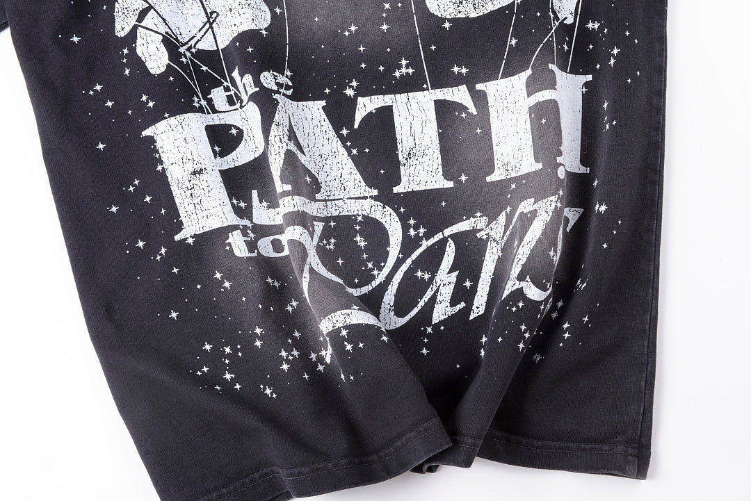 Hellstar Path to Paris Phantom Rose Washed T-Shirt - Charcoal - product image 13
