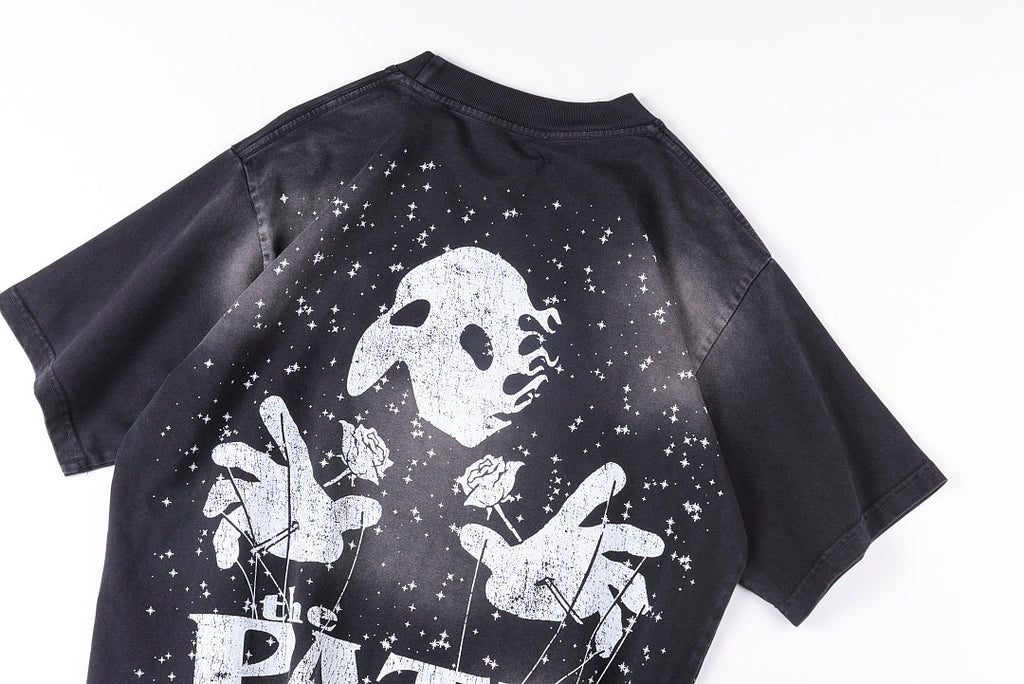 Hellstar Path to Paris Phantom Rose Washed T-Shirt - Charcoal - product image 14