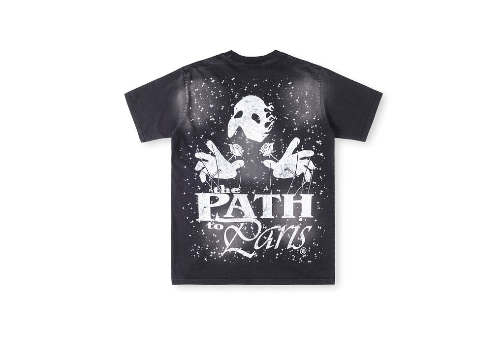 Hellstar Path to Paris Phantom Rose Washed T-Shirt - Charcoal - product image 2