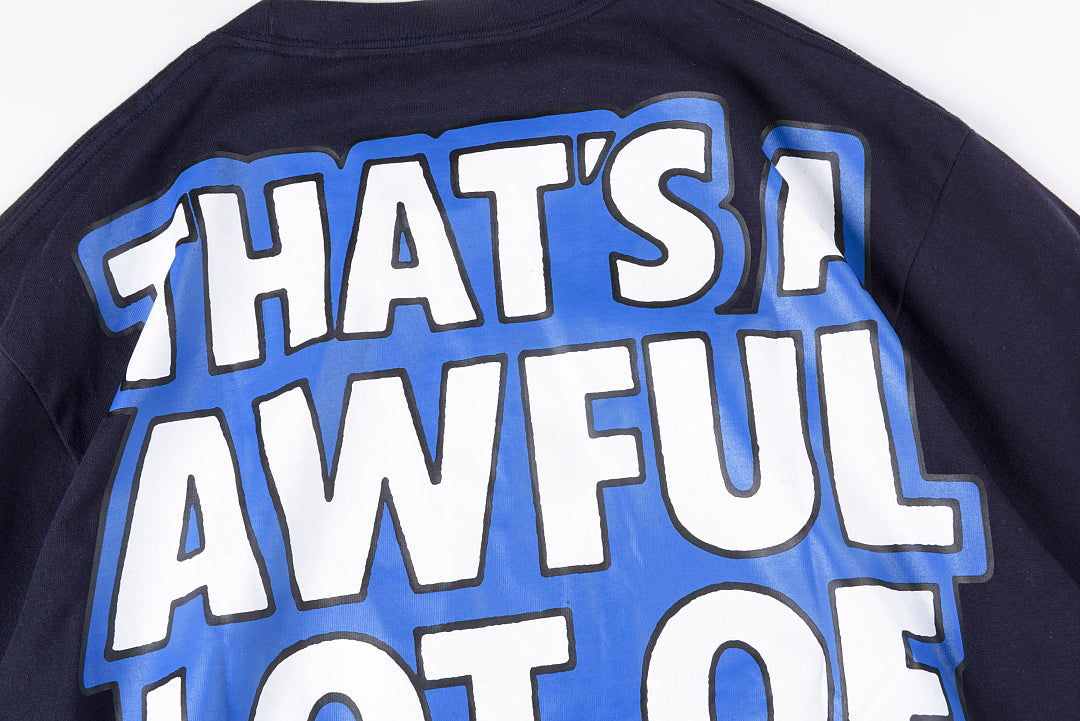 That's A Awful Lot of Cough Syrup Tiger Graphic T-Shirt - Navy Charcoal - product image 10
