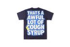 That's A Awful Lot of Cough Syrup Tiger Graphic T-Shirt - Navy Charcoal - product image 2