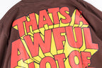 That's A Awful Lot of Cough Syrup Leprechaun Graphic T-Shirt - Burgundy - product image 10